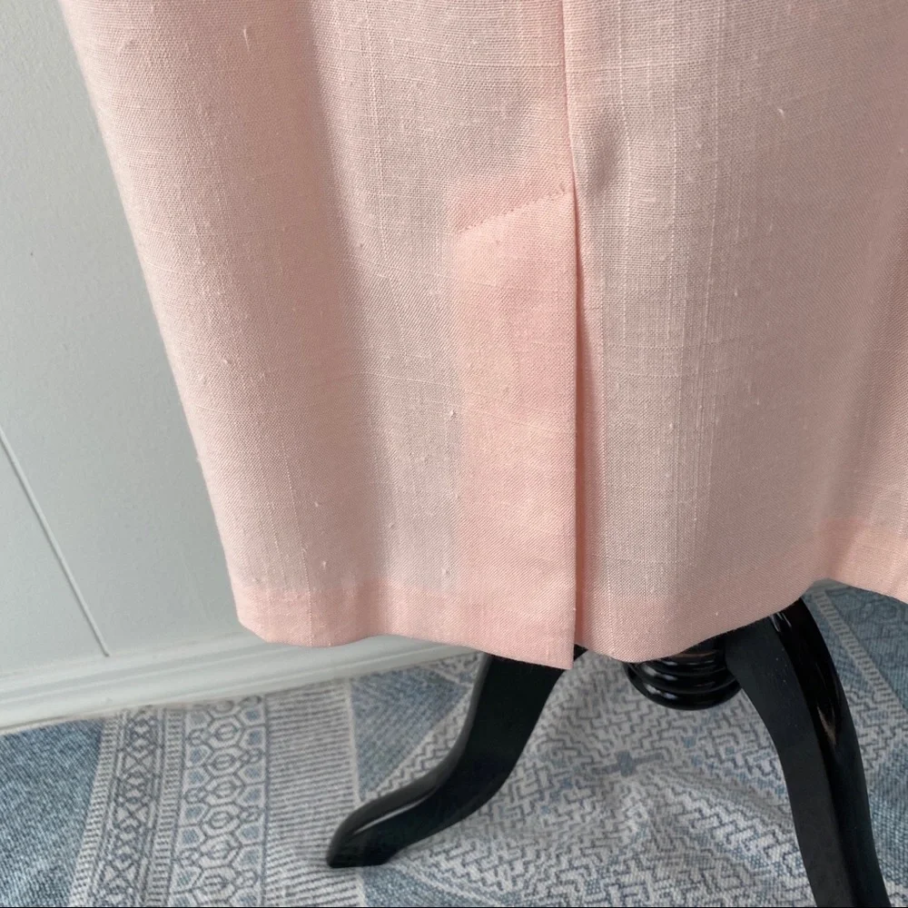 Vintage NWT Jacklyn Smith Pink Pencil Skirt sz. 16 - Picture 7 of 12